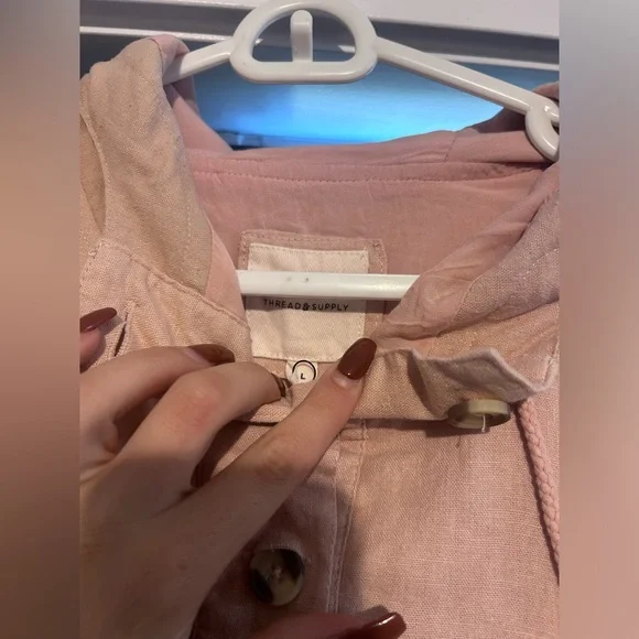 THREAD & SUPPLY pull over shacket L - Picture 4 of 4